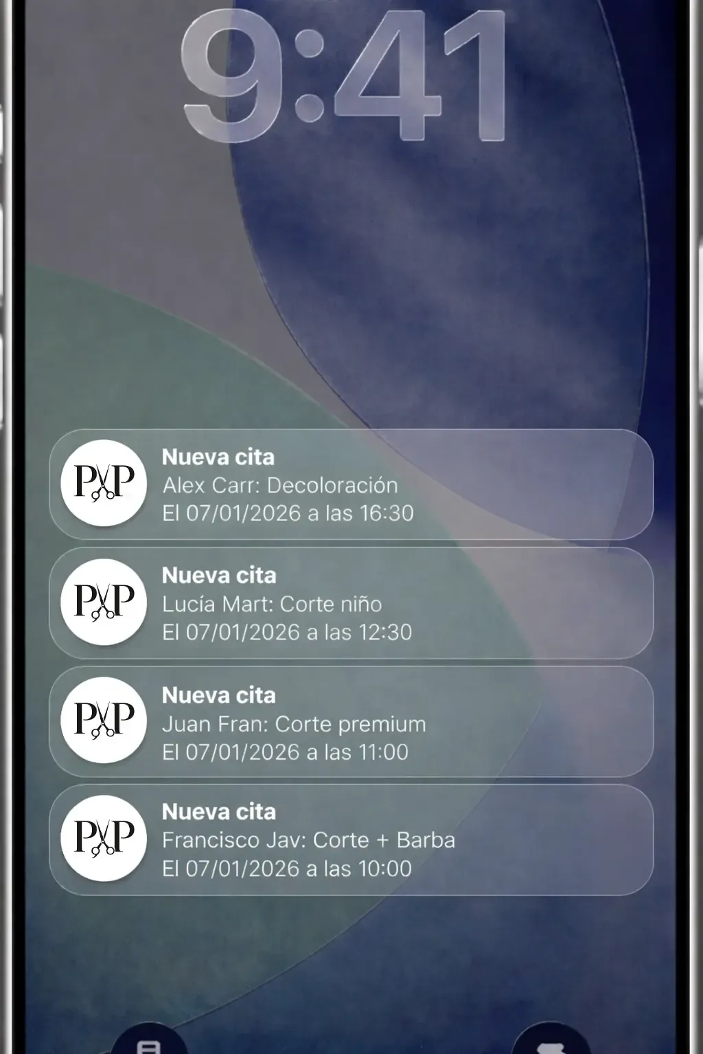 App para agendar citas en peluquería