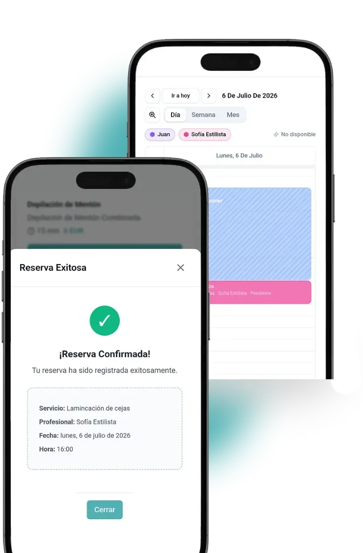 App para agendar citas en el movil