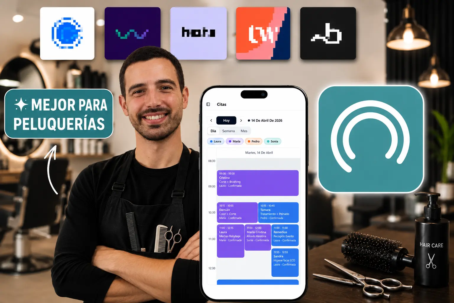 Los 5 mejores programas de gestión para peluquerías en España (comparativa 2026)