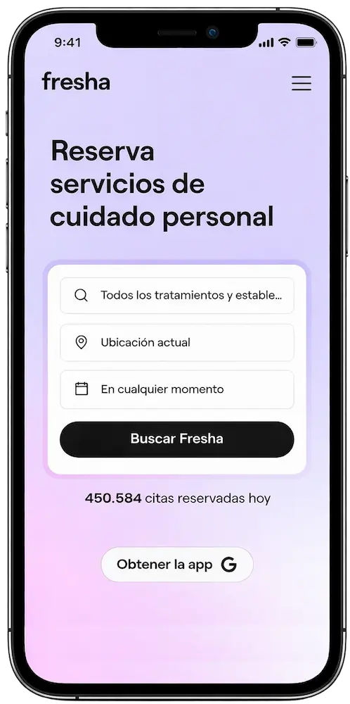 iPhone con Fresha