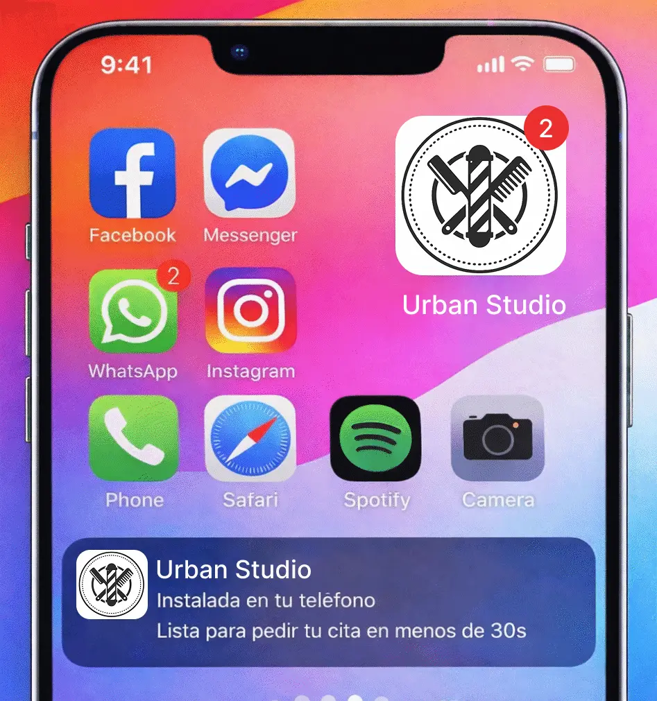 Tu propia app para agendar citas para tu barbería